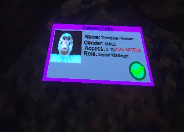 Keycard required to access Horror Level 2